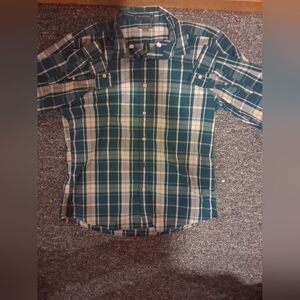 Eddie Bauer Men's Wrinkle-Free Classic Fit Long Sleeve Shirt Size L